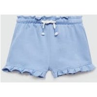 Shorts mit Stretchbund und Rüschen von MANGO BABY