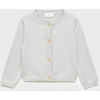 Bestickte Strickjacke von MANGO BABY