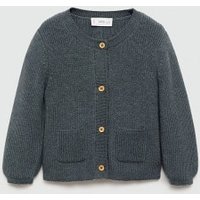 Strickjacke mit Seitentaschen von MANGO BABY