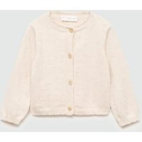 Bestickte Strickjacke von MANGO BABY