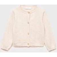 Bestickte Strickjacke von MANGO BABY