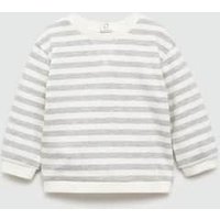 Gestreiftes Baumwoll-Sweatshirt von MANGO BABY