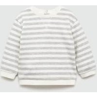 Gestreiftes Baumwoll-Sweatshirt Gestreiftes Baumwoll-Sweatshirt von MANGO BABY
