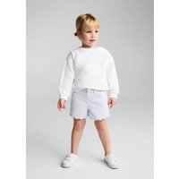 Shorts mit Muschelsaum von MANGO BABY