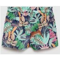 Shorts mit Tropical Print von MANGO BABY