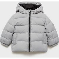 Stepp-Anorak mit Kapuze Stepp-Anorak mit Kapuze von MANGO BABY