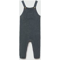 Strick-Jumpsuit aus Baumwolle Strick-Jumpsuit aus Baumwolle von MANGO BABY