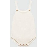 Strick-Strampler aus Baumwolle Strick-Strampler aus Baumwolle von MANGO BABY