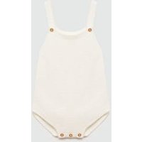 Strick-Strampler aus Baumwolle Strick-Strampler aus Baumwolle von MANGO BABY