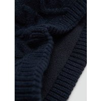 Strickschal mit Zopfmuster Strickschal mit Zopfmuster von MANGO BABY