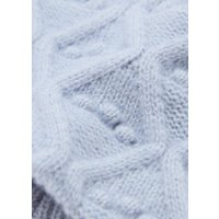 Strickschal mit Zopfmuster Strickschal mit Zopfmuster von MANGO BABY