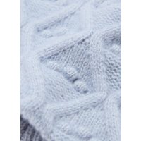 Strickschal mit Zopfmuster von MANGO BABY