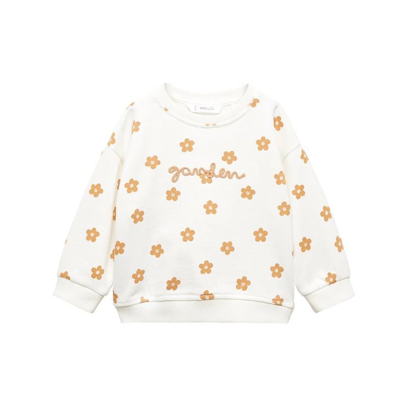 Sweatshirt Unisex Offwhite 12-18M von MANGO BABY