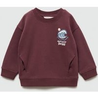 Sweatshirt mit Seitentaschen von MANGO BABY