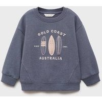 Sweatshirt mit Surf-Aufdruck Sweatshirt mit Surf-Aufdruck von MANGO BABY