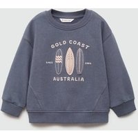 Sweatshirt mit Surf-Aufdruck von MANGO BABY