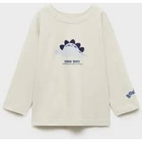 T-Shirt mit Dinosaurier-Print von MANGO BABY