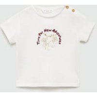 T-Shirt mit dekorativen Patches von MANGO BABY