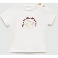 T-Shirt mit dekorativen Patches T-Shirt mit dekorativen Patches von MANGO BABY