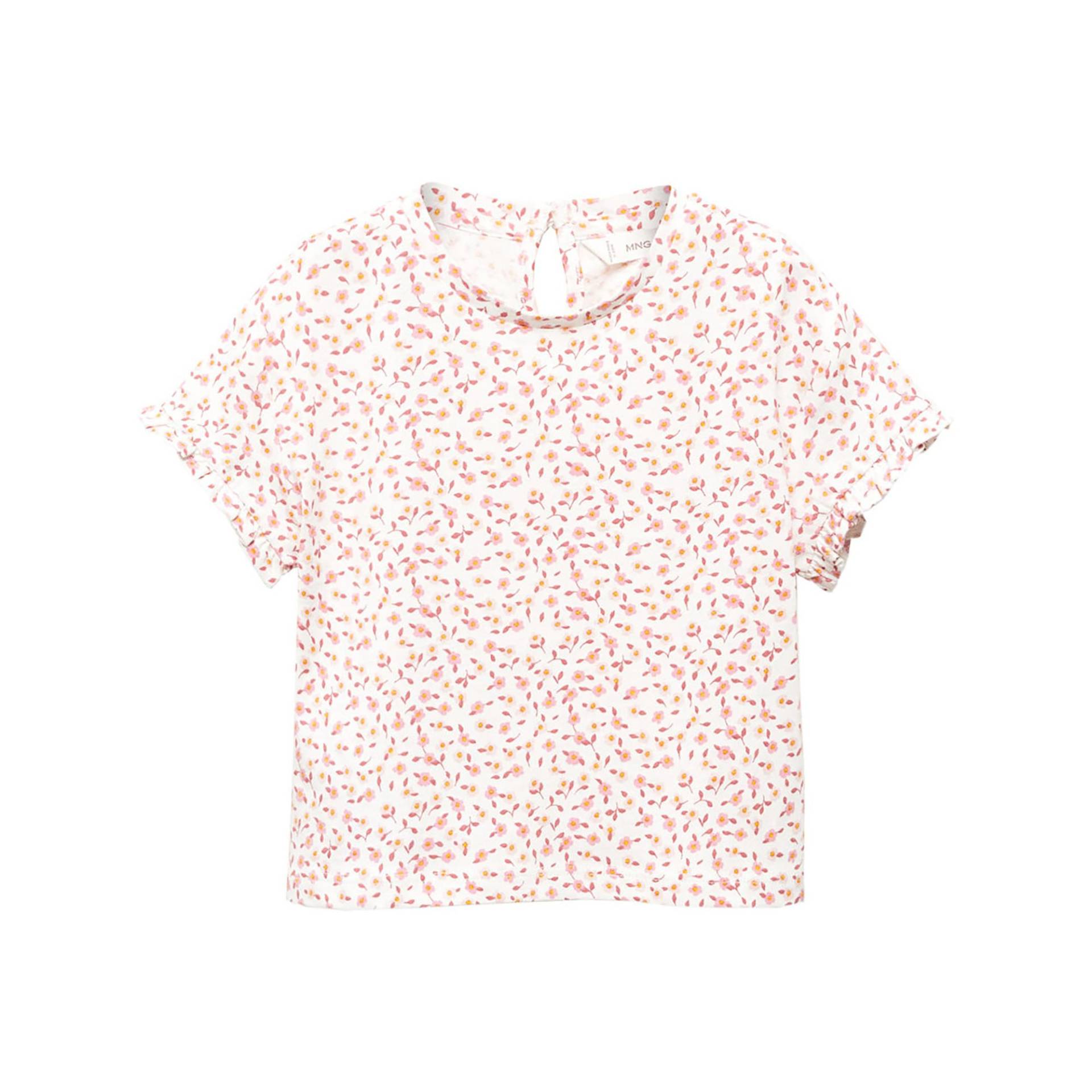 T-shirt, Kurzarm Unisex Offwhite 3-4A von MANGO BABY