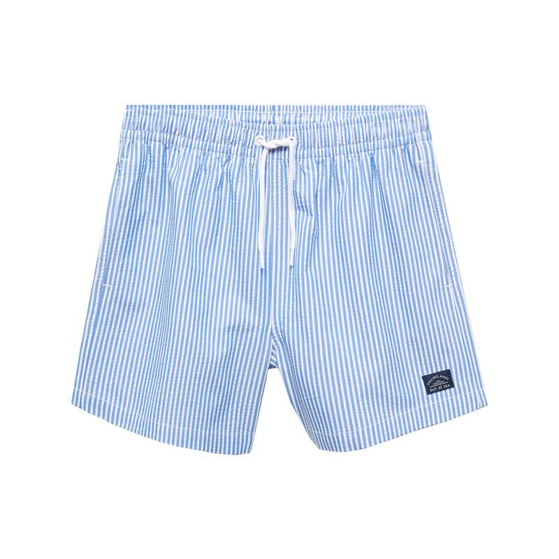 Badeshorts Unisex Blau Denim 11A von MANGO Kids