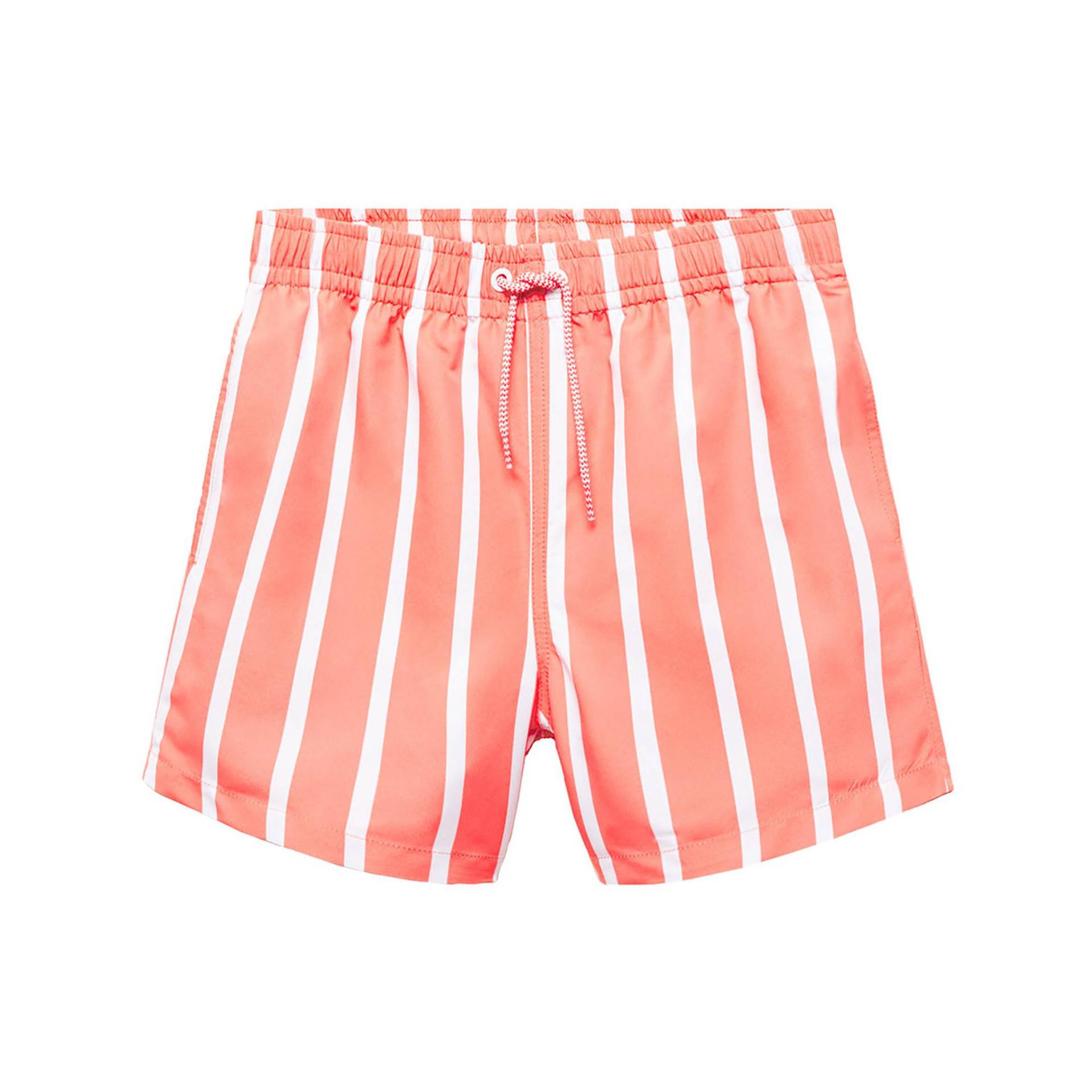 Badeshorts Unisex Hellorange 9 Jahre von MANGO Kids