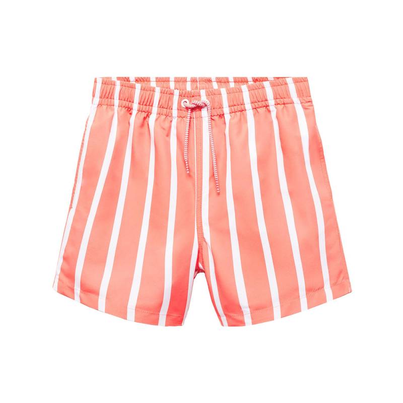 Badeshorts Unisex Hellorange 9 Jahre von MANGO Kids