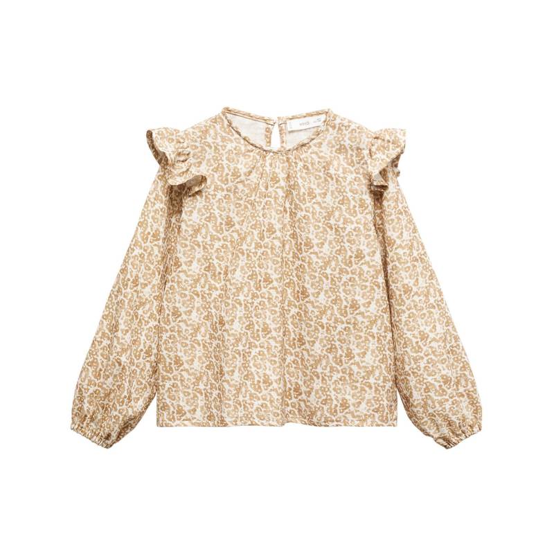 Bluse Mädchen Braun  12A von MANGO Kids