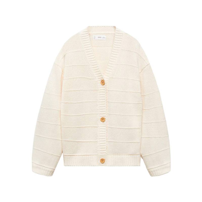 Cardigan, Langarm Mädchen Kühles Braun 10A von MANGO Kids