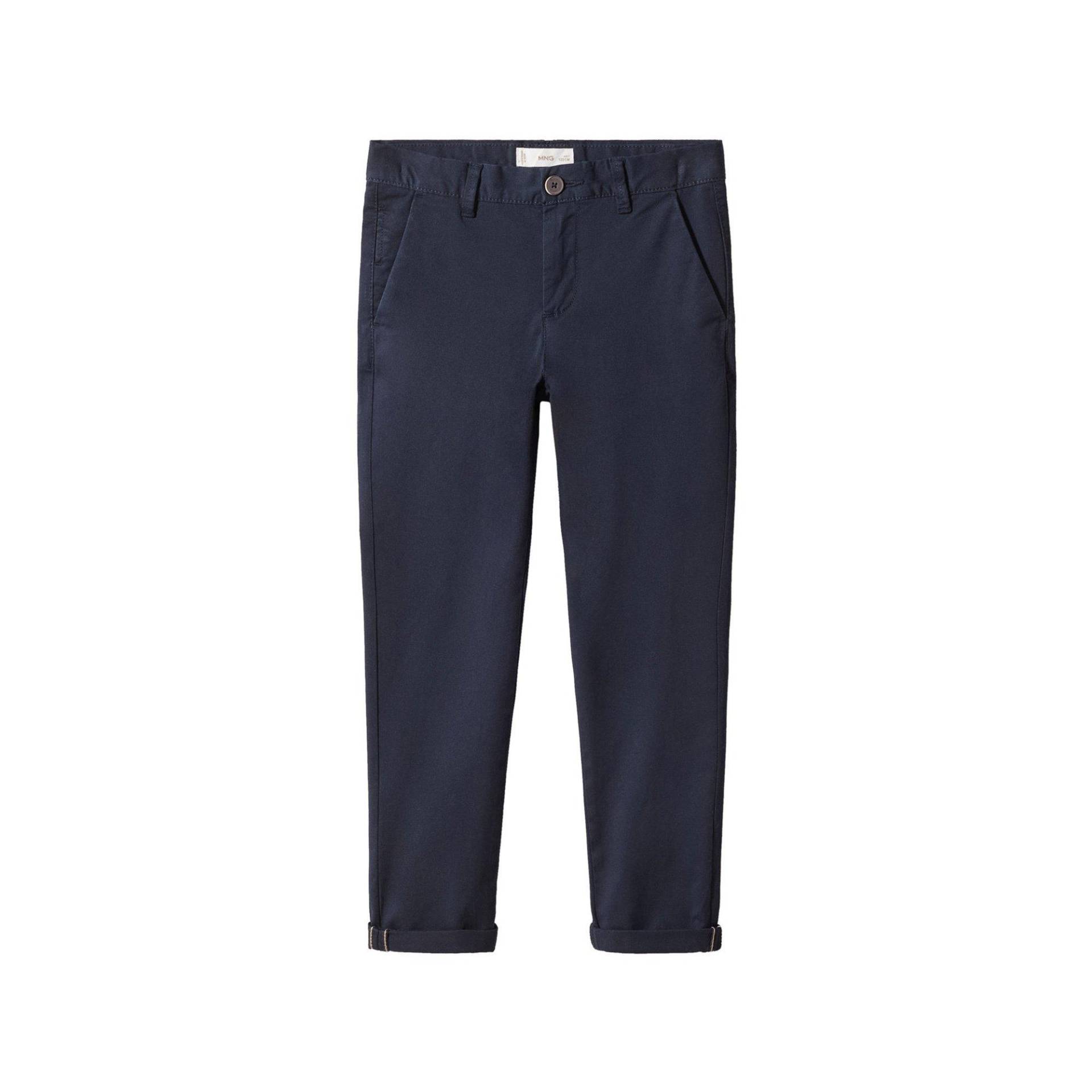 Chinohose Jungen Marine 11A von MANGO Kids