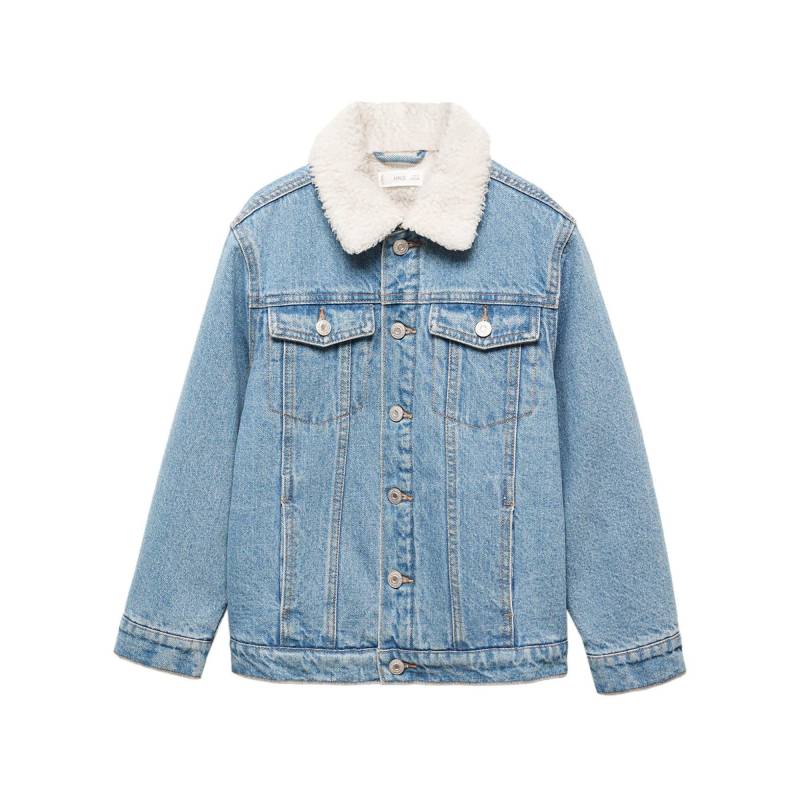 Jeansjacke Mit Knöpfen Jungen Medium Stoned 6A von MANGO Kids