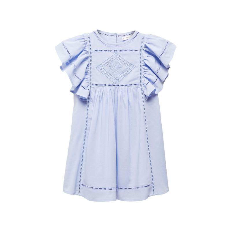 Kleid Mädchen Hellblau 6A von MANGO Kids