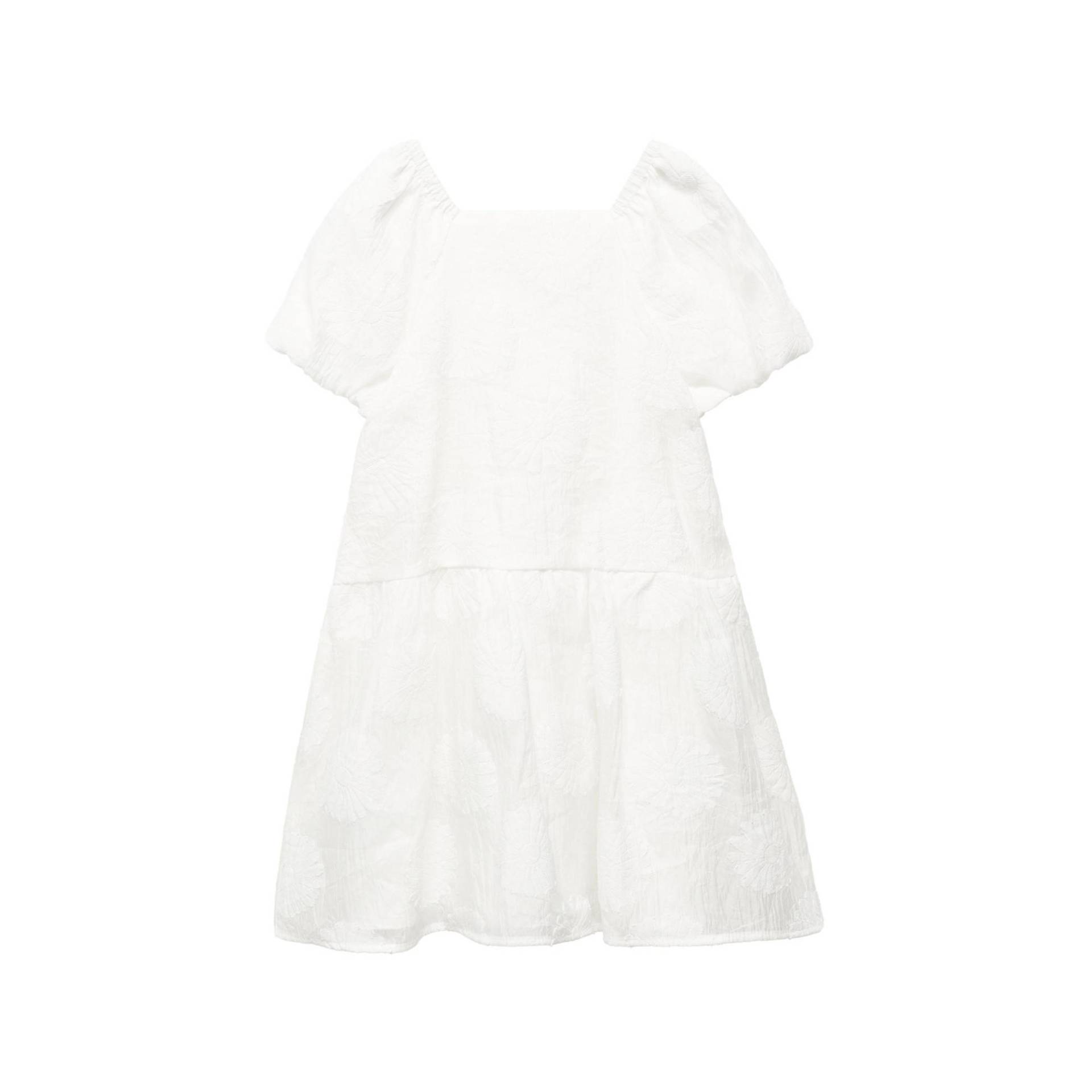 Kleid Mädchen Weiss 10A von MANGO Kids