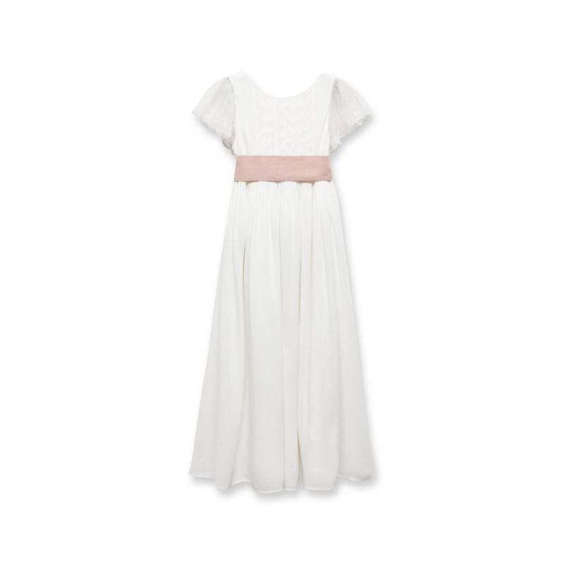 Kleid Mädchen Weiss  10A von MANGO Kids