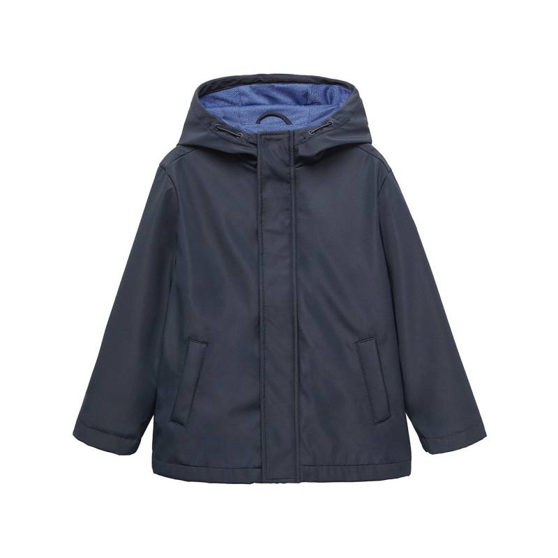 Parka Mit Kapuze Jungen Marine 5A von MANGO Kids