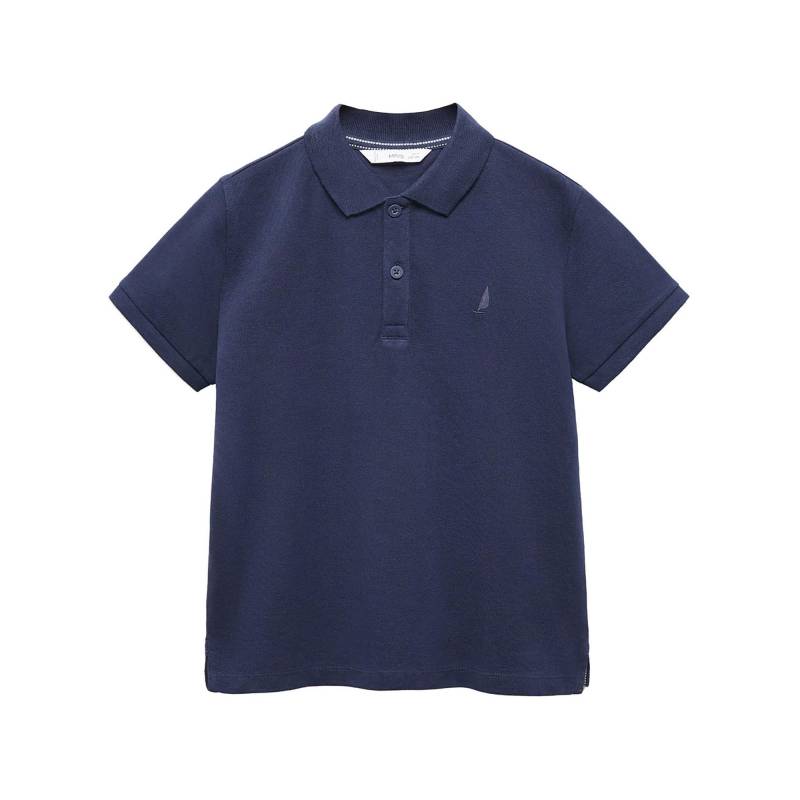 Poloshirt, Kurzarm Jungen Marine  10A von MANGO Kids