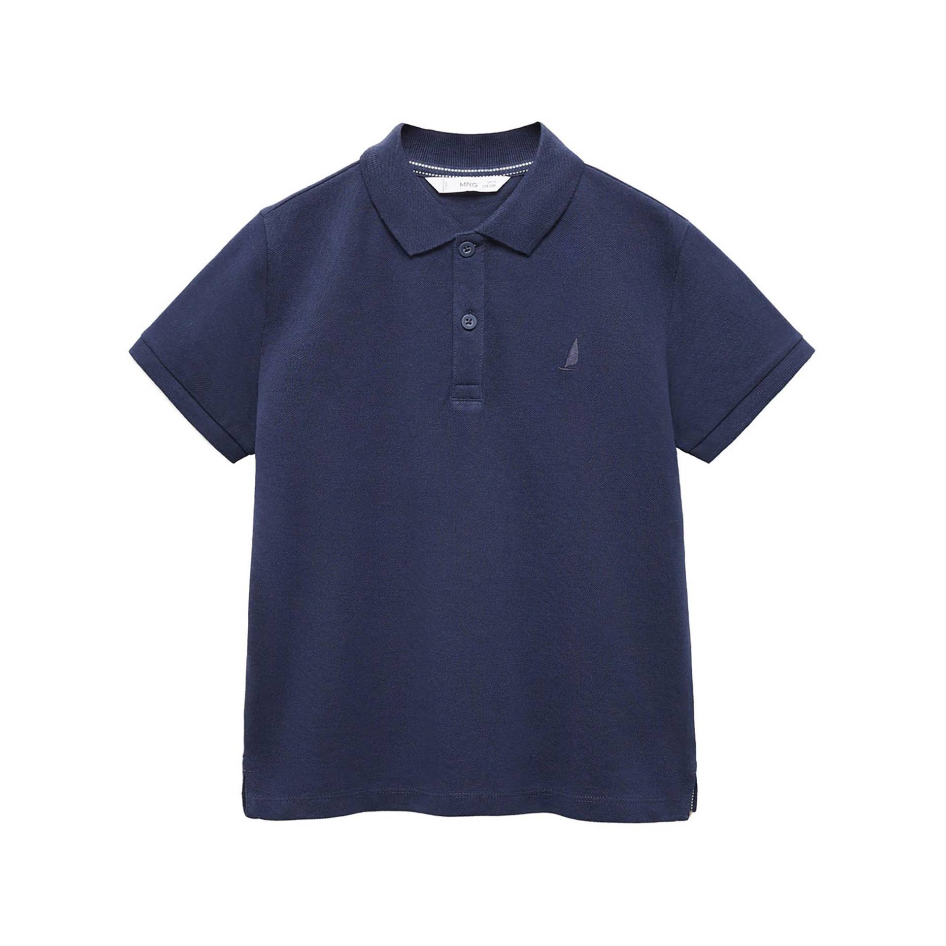 Poloshirt, Kurzarm Jungen Marine  8A von MANGO Kids