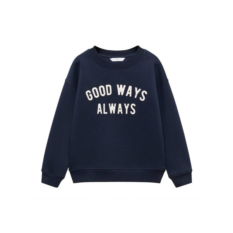 Sweatshirt Jungen Marine 10A von MANGO Kids