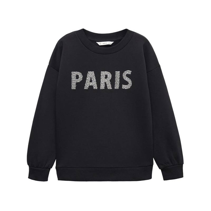 Sweatshirt Mädchen Black 10A von MANGO Kids