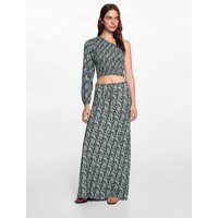 Asymmetrische Bluse mit Motiv Asymmetrische Bluse mit Motiv von MANGO TEEN