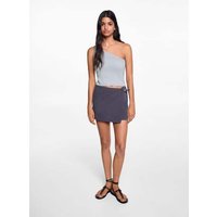 Asymmetrisches Lurex-Top von MANGO TEEN