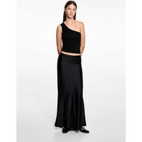 Asymmetrisches Lurex-Top von MANGO TEEN