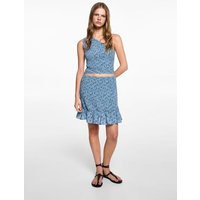 Asymmetrisches Top mit Printmuster Asymmetrisches Top mit Printmuster von MANGO TEEN