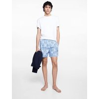 Badehose mit Blattmuster von MANGO TEEN