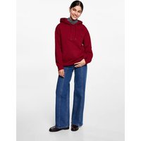 Baumwoll-Sweatshirt mit Stickdetail Baumwoll-Sweatshirt mit Stickdetail von MANGO TEEN