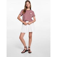 Bedrucktes Baumwoll-T-Shirt Bedrucktes Baumwoll-T-Shirt von MANGO TEEN