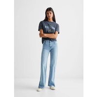 Flared Jeans mit Schlitz von MANGO TEEN