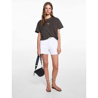 Gemustertes Cropped-T-Shirt Gemustertes Cropped-T-Shirt von MANGO TEEN
