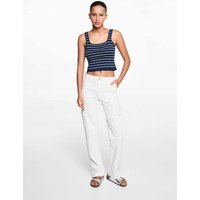 Gerade Jeans im Cargo-Stil Gerade Jeans im Cargo-Stil von MANGO TEEN