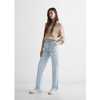 Gerade Jeans im Cargo-Stil Gerade Jeans im Cargo-Stil von MANGO TEEN